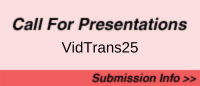 Call for Presentations for Vidtrans2025